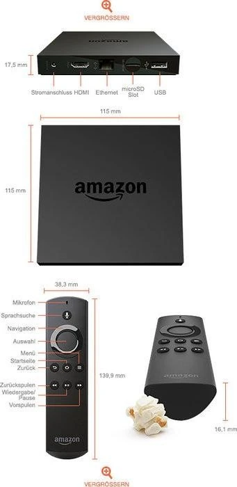 Amazon Fire TV - 2nd Gen (2015)