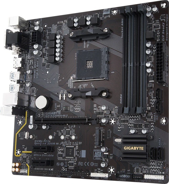 GIGABYTE GA-A320MA-M.2 (AMD AM4)