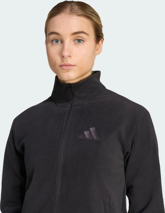 adidas Terrex Multi Essentials Fleece Jacke schwarz (Damen)