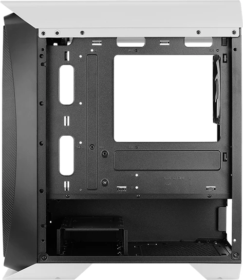 AeroCool Aero One Mini Frost, weiß, Glasfenster