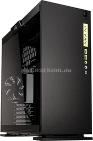 In Win 303C, schwarz, Glasfenster