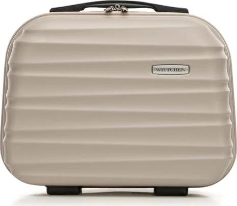Wittchen Groove Line Beauty Case 30cm beige