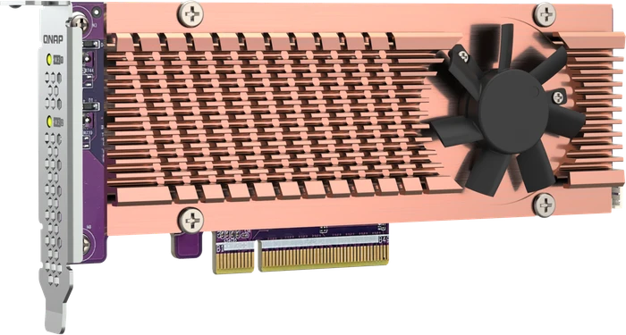 QNAP QM2 Expansion Card, 2x M.2 PCIe, PCIe 3.0 x8