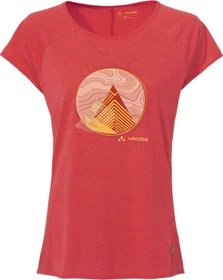 Vaude Tekoa II Funktionsshirt kurzarm flame uni (Damen)