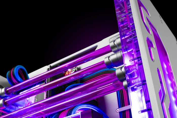 EK Water Blocks EK-Quantum Torsion A60 Silver Limited Edition, silber, Glasfenster