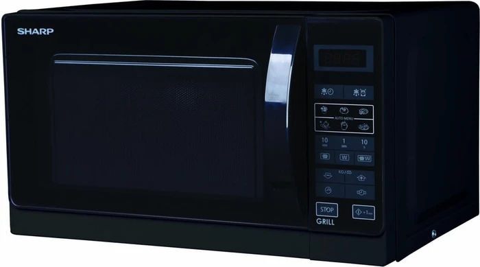 Sharp R642BKW Mikrowelle mit Grill