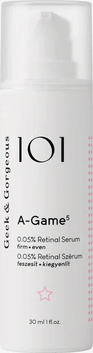 Geek & Gorgeous 101 A-Game 5 0.05% Retinal Serum, 30ml