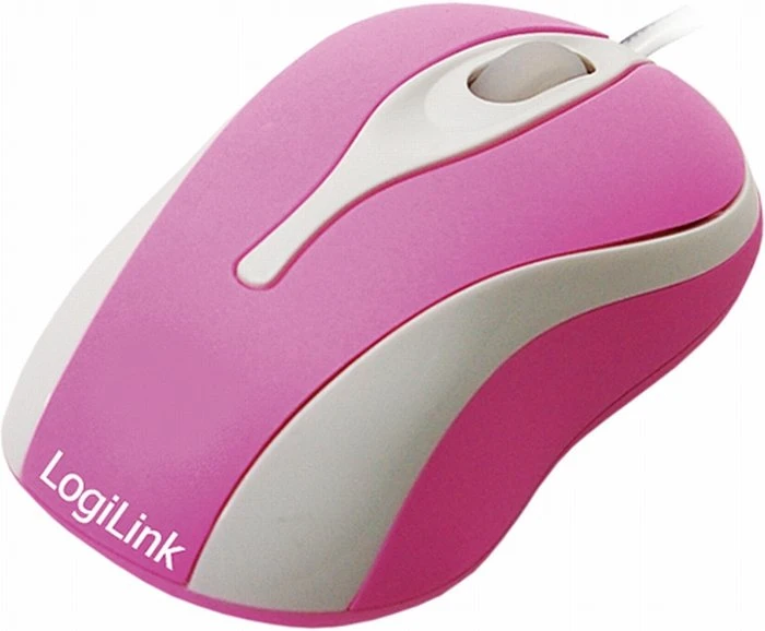 LogiLink Optical Mini Mouse pink, USB