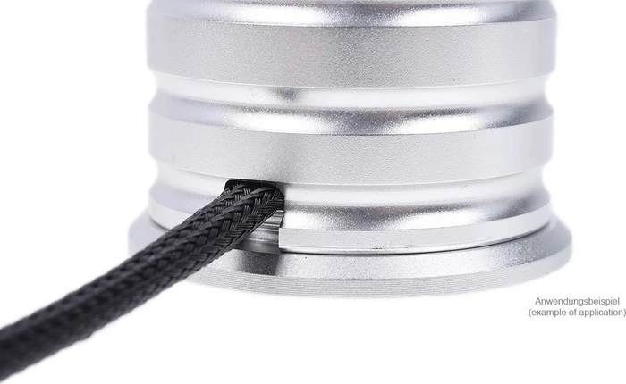 Alphacool Powerbutton Aluminium Body, Chrome