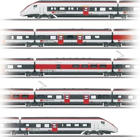 Märklin - Spur H0 Triebwagen - Hochgeschwindigkeits-Triebzug RABe 501 Giruno
