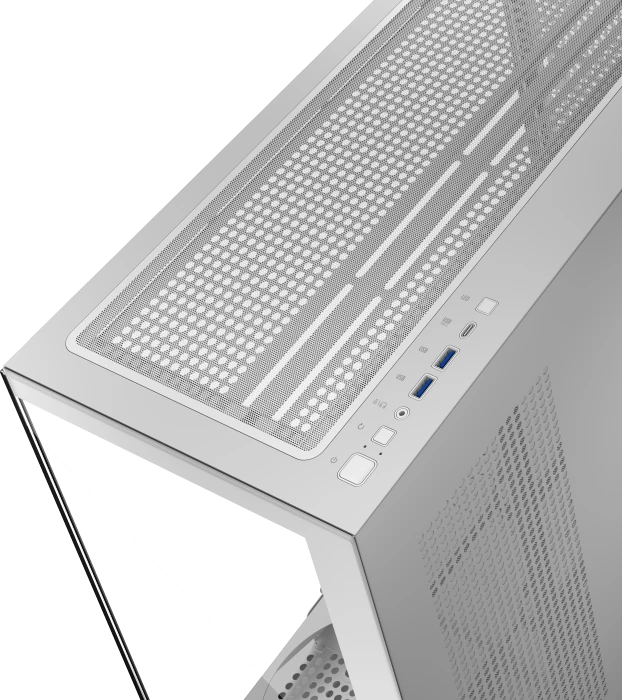 Modecom Volcano Stellar NF White, Glasfenster
