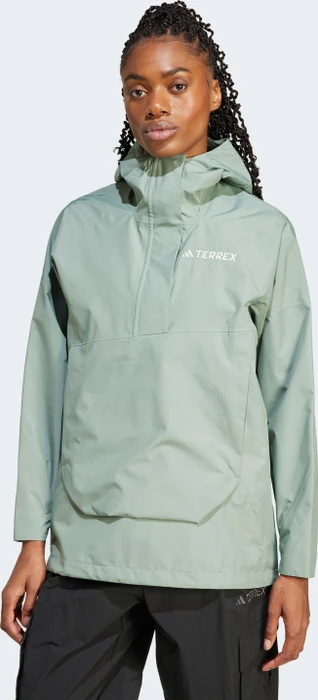 adidas Terrex Xploric 2.5L Climaproof Anorak silver green (Damen)