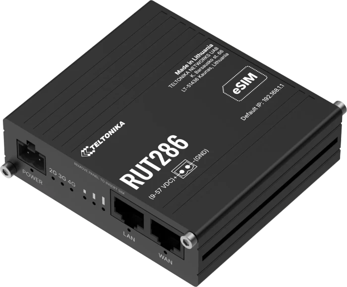 Teltonika RUT286, Industrial, LTE