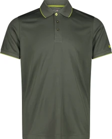 CMP Einfarbiges Pique Poloshirt kurzarm oil green (Herren)