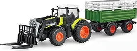 Amewi RC-Traktor mit XL-Zubehörpaket RTR grün 1:24