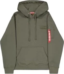Alpha Industries Back Print Hoodie dark olive (Herren)