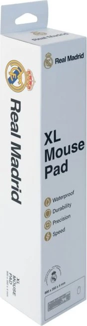 Grupo Erik Editores Real Madrid XL Mousepad, 800x350mm, blau/gold
