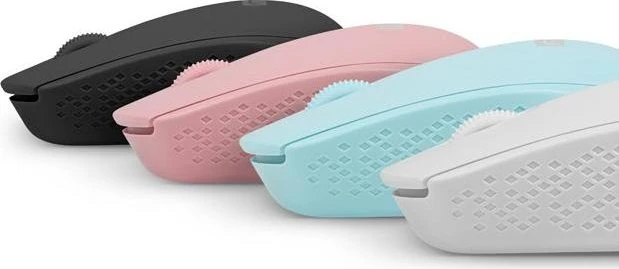 Natec Stork Wireless Mouse weiß, USB
