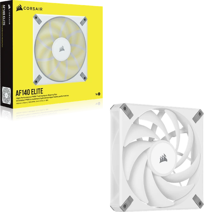 Corsair AF Elite Series AF140 Elite, weiß, 140mm