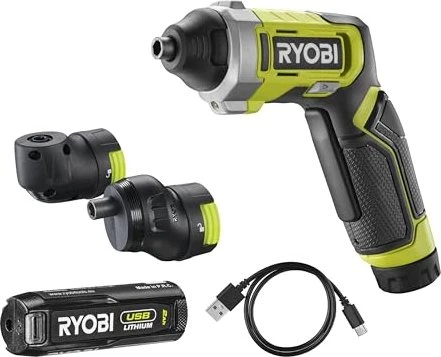 Ryobi RSD4-120TA2 Akku-Schrauber inkl. Werkzeugbox + Akku 2.0Ah