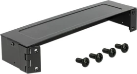 DeLOCK 10" Wandhalterung, schwarz, 1HE