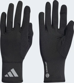 adidas Aeroready Laufhandschuhe black/reflective silver