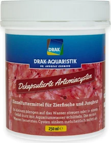 DRAK-Aquaristik Dekapsulierte Artemiacysten, Dose, 250ml