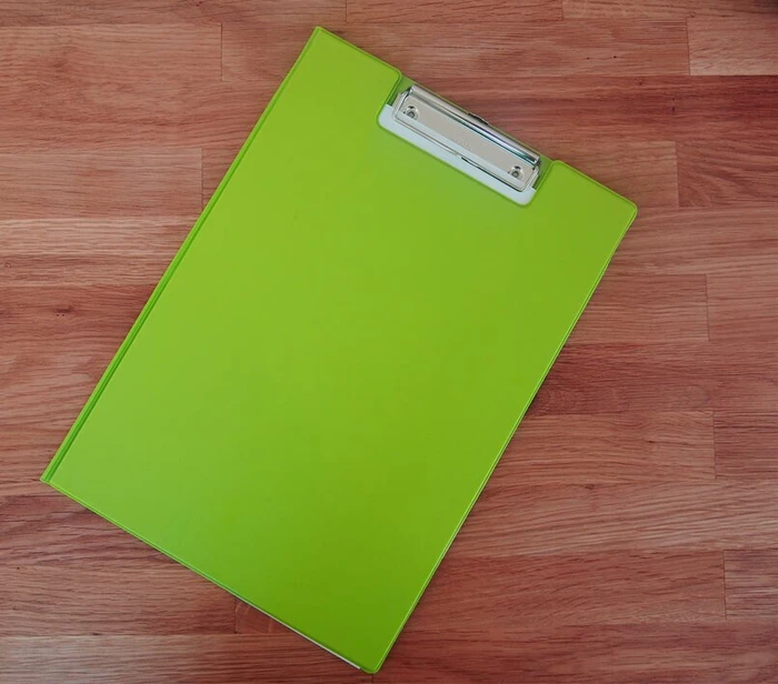 Maul Klemmbrettmappe mit Folienüberzug, A4, grün