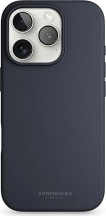 Vonmählen Soft Silicone Case für Apple iPhone 16 Pro Max navy