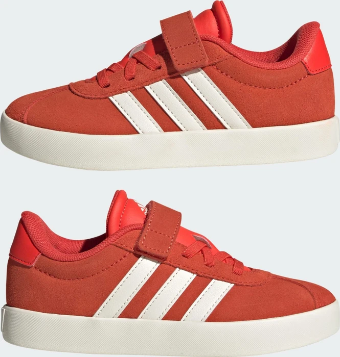 adidas VL Court 3.0 bright red/core white/off white (Junior)