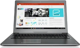 Lenovo IdeaPad 510-15IKB, grau, Core i7-7500U, 8GB RAM, 128GB SSD, 1TB HDD, GeForce 940MX, DE