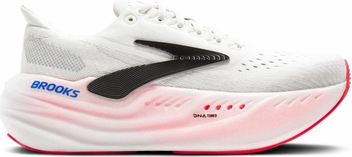 Brooks Glycerin Max white/black/diva pink (Damen)