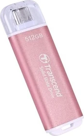 Transcend ESD300 512GB Pink, USB-C, USB 3.2 Gen 2×1