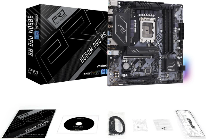 ASRock B660M Pro RS (Intel 1700)
