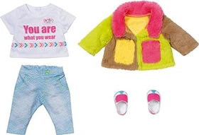 Zapf creation BABY born Mode - Deluxe Regenbogen Mantel