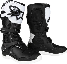 Alpinestars Tech 3S Youth Motorradstiefel schwarz/weiß