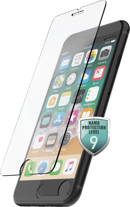 Hama Displayschutzglas Premium Crystal Glass für Apple iPhone 7
