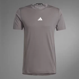 adidas Designed for Training HIIT Workout Heat.RDY Funktionsshirt kurzarm charcoal (Herren)