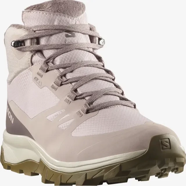 Salomon OUTsnap Waterproof etherea/iron/coyote brown (Damen)
