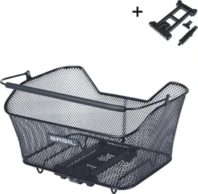 Basil Base M MIK Fahrradkorb schwarz