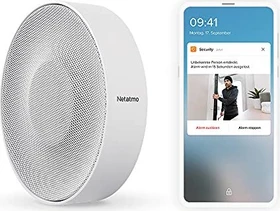Netatmo NIS01-DE Smart Innen-Alarmsirene, Funk-Innensirene