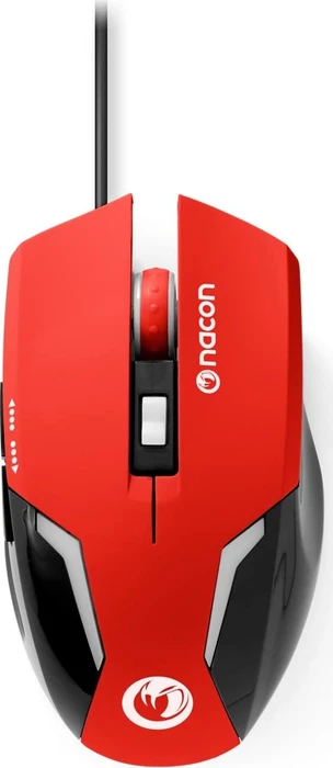 Nacon GM-105 Gaming Mouse rot/schwarz, USB