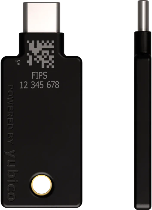 Yubico YubiKey 5C NFC FIPS, USB-C/NFC, 1 Stück