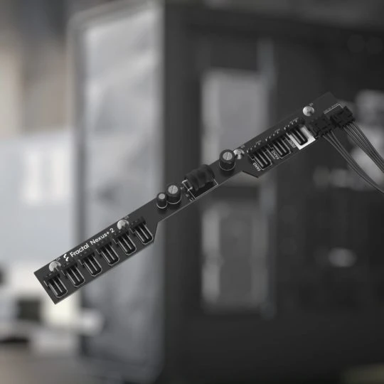 Fractal Design Meshify 2 XL Black TG Light Tint, Glasfenster