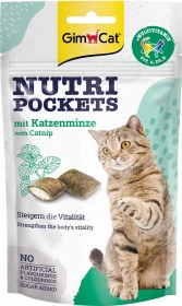 Gimborn GimCat Nutri Pockets - MultiVitamin & Katzenminze, 360g (6x 60g)