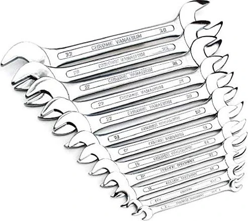 Mannesmann M 110-12 Doppelmaulschlüssel Schraubenschlüsselsatz, 12-tlg.