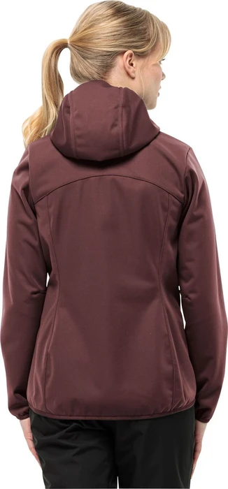 Jack Wolfskin Windhain Hoody Funktionsjacke dark maroon (Damen)