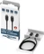 Ansmann USB-C Kabel, USB 3.0, 5Gb/s, 60W PD 3.0, USB-C Stecker auf USB-C Stecker, schwarz, 1.2m Vorschaubild