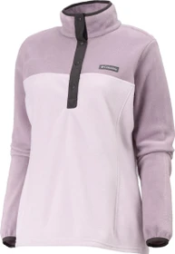 Columbia Benton Springs Half Snap Fleece Pullover lavender pearl/shale purple/shark (Damen)