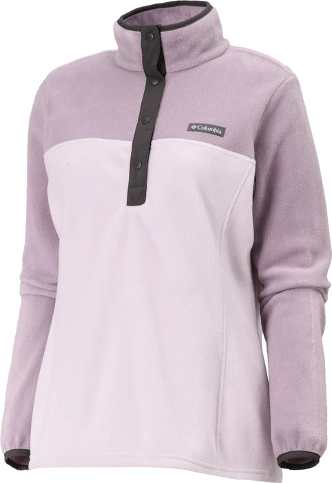 Columbia Benton Springs Half Snap Fleece Pullover lavender pearl/shale purple/shark (Damen)